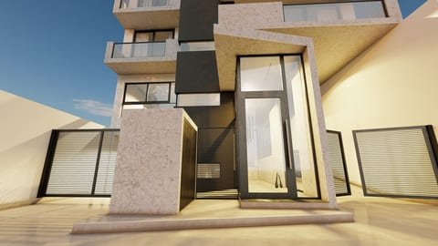 Exteriores del edificio
