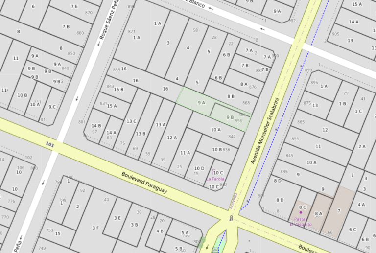 Av. Monseñor Scalabrini 856/863 (depósito en construcción), Pergamino